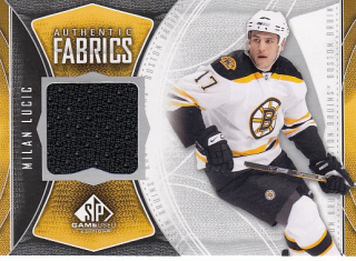 LUCIC Milan UD SP Game Used 2009/2010 Authentic Fabrics AF-ML