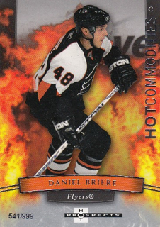 BRIERE Daniel Fleer Hot Prospects 2007/2008 č. 108 Hot Commodities /999