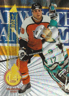 LINDROS Eric Pinnacle 1994/1995 č. 1 Rink Collection