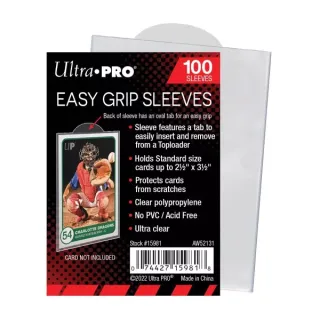 OBALY na karty Ultra Pro Easy Grip - 100 kusů