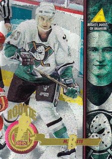 BETS Maxim Pinnacle 1994/1995 č. 483 Rink Collection Rookie