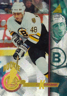 KNIPSCHEER Fred Pinnacle 1994/1995 č. 249 Rink Collection Rookie