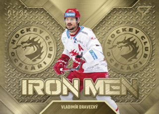 DRAVECKÝ Vladimír SPORTZOO 2023/2024 Iron Men IM-01 Gold /35
