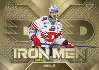 KOLÁŘ Jan SPORTZOO 2023/2024 Iron Men IM-05 Gold /35