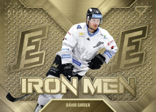 GRÍGER Dávid SPORTZOO 2023/2024 Iron Men IM-13 Gold /35