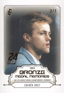 ORCT Zdeněk Legendary Cards Bronze Medal Memories 1993 č. 3 Expo /7