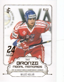 HOLAŇ Miloš Legendary Cards Bronze Medal Memories 1993 č. 5 Expo /7