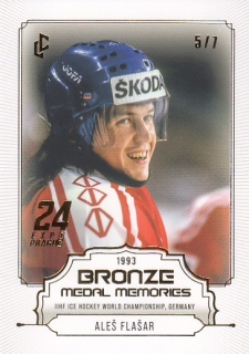 FLAŠAR Aleš Legendary Cards Bronze Medal Memories 1993 č. 10 Expo /7