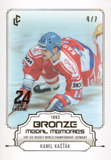 KAŠŤÁK Kamil Legendary Cards Bronze Medal Memories 1993 č. 12 Expo /7