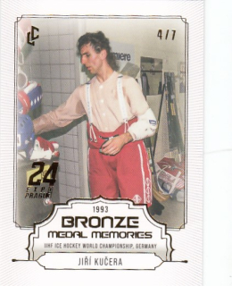 KUČERA Jiří Legendary Cards Bronze Medal Memories 1993 č. 14 Expo /7