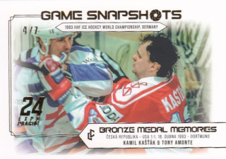 KAŠŤÁK AMONTE Legendary Cards Bronze Medal Memories 1993 Snapshots GS-22 Expo /7