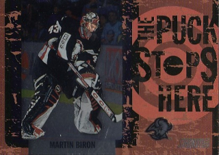 BIRON Martin Stadium Club 2002/2003 The Puck Stops Here PSH5