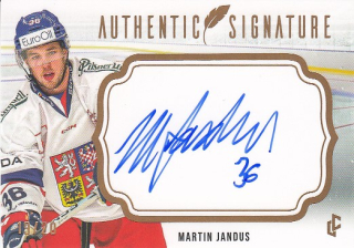 JANDUS Martin LC Road to Prague Authentic Signature AS-02 Gold /20