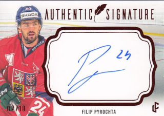 PYROCHTA Filip LC Road to Prague Authentic Signature AS-27 Red /10