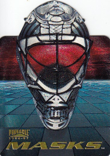 FISET Stephane Pinnacle 1996/1997 Masks č. 8 Die Cut