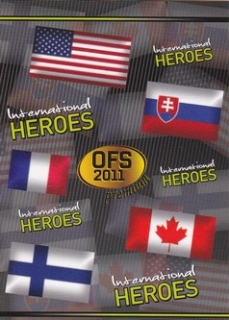 SEZNAM KARET OFS Premium 2010/2011 International Heroes