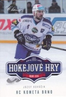 KOVÁČIK Jozef OFS Classic 2015/2016 Hokejové hry č. 40 /69