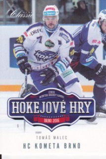 MALEC Tomáš OFS Classic 2015/2016 Hokejové hry č. 49 Team Edition