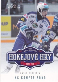 OSTŘÍŽEK David OFS Classic 2015/2016 Hokejové hry č. 36 /69