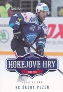 PULPÁN Lukáš OFS Classic 2015/2016 Hokejové hry č. 88 /69