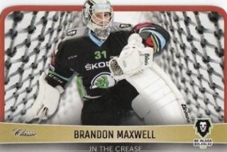 MAXWELL Brandon OFS Classic 2016/2017 In the Crease IC-35 /100