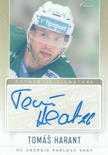 HARANT Tomáš OFS Classic 2016/2017 Authentic Signature AS-18 /39