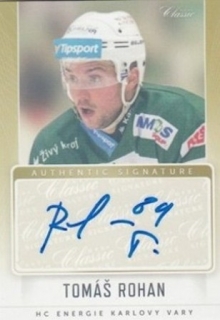 ROHAN Tomáš OFS Classic 2016/2017 Authentic Signature AS-121 /39