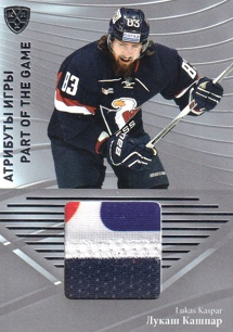 KAŠPAR Lukáš KHL Platinum 2015/2016 Part of the Game Jersey č. 18 /115