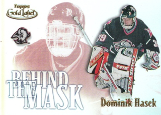 HAŠEK Dominik Topps Gold Label 2000/2001 Behind The Mask BTM3