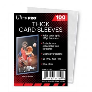 OBALY na karty Ultra Pro Standard Sleeves THICK Soft - 100 kusů 