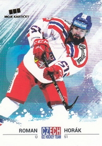 HORÁK Roman Czech Ice Hockey Team 2018 č. 12