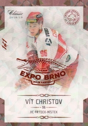 CHRISTOV Vít OFS Classic CL 2018/2019 č. 200 EXPO Brno 1/1