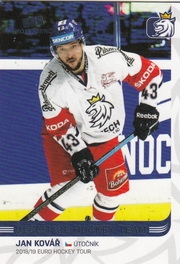 KOVÁŘ Jan Czech Ice Hockey Team 2019 č. 16
