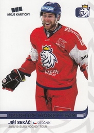 SEKÁČ Jiří Czech Ice Hockey Team 2019 č. 33