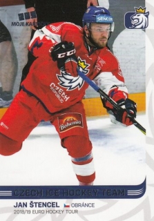 ŠTENCEL Jan Czech Ice Hockey Team 2019 č. 34