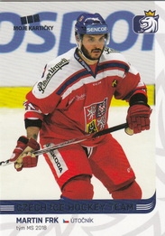 FRK Martin Czech Ice Hockey Team 2019 č. 43