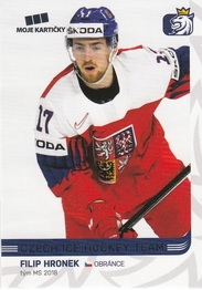 HRONEK Filip Czech Ice Hockey Team 2019 č. 46