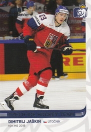 JAŠKIN Dmitrij Czech Ice Hockey Team 2019 č. 48