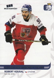 KOUSAL Robert Czech Ice Hockey Team 2019 č. 50