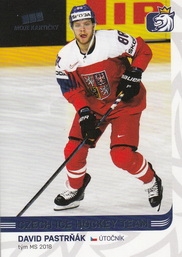 PASTRŇÁK David Czech Ice Hockey Team 2019 č. 53