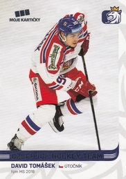 TOMÁŠEK David Czech Ice Hockey Team 2019 č. 60