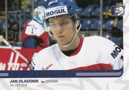 HLADONIK Jan Czech Ice Hockey Team 2019 č. 65