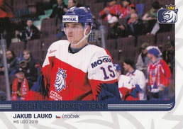 LAUKO Jakub Czech Ice Hockey Team 2019 č. 73