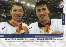KABERLE František KABERLE Tomáš Czech Ice Hockey Team 2019 č. 94