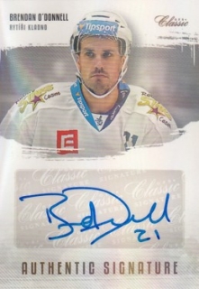 O´DONNELL Brendan OFS Classic 2019/2020 Authentic Signature Level 1 AS-BOD Rainbow /6