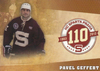 GEFFERT Pavel STARÁ GARDA HC Sparta Praha č. 18 SAMPLE