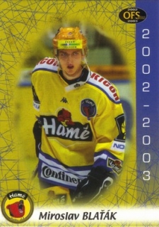 BLAŤÁK Miroslav OFS 2002/2003 č. 24