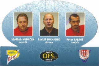HUDÁČEK SUCHÁNEK BARTOŠ OFS 2002/2003 Trio T1