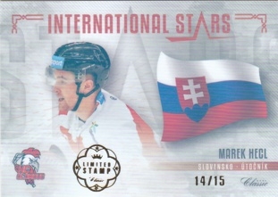 HECL Marek OFS Classic 2019/2020 International Stars IS-MHE Limited Stamp /15