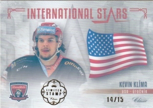 KLÍMA Kevin OFS Classic 2019/2020 International Stars IS-KKL Limited Stamp /15